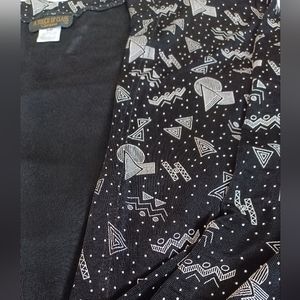 VINTAGE A TOUCH OF CLASS CLOTHING (ATOC) EXCELLENT CONDITION GEOMETRIC PRINT S/M